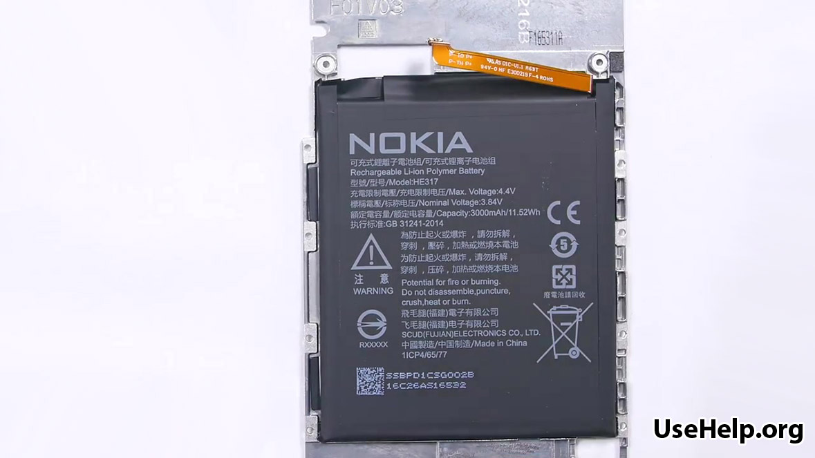 разобрать Nokia 6