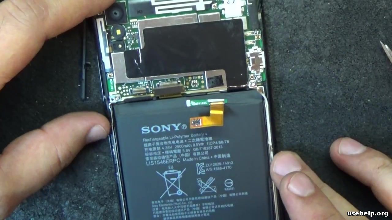 разобрать Sony Xperia T3