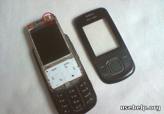 Разобрать Nokia 3600 slide