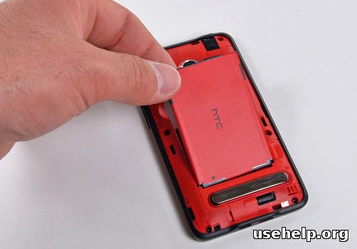 Разобрать HTC Evo 4G