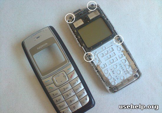 Разобрать Nokia 1112