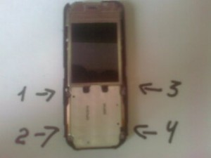 Разобрать Nokia 7210