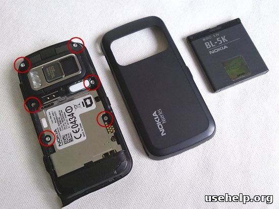 Разобрать Nokia N86