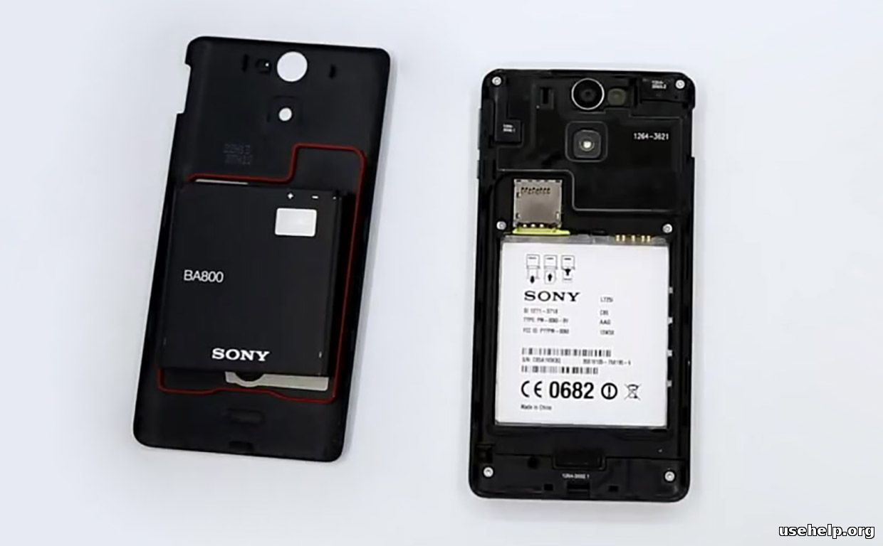 Разобрать Sony Xperia V LT25i