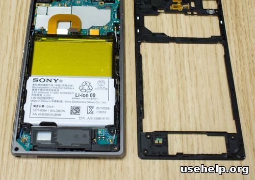Разобрать Sony Xperia Z1