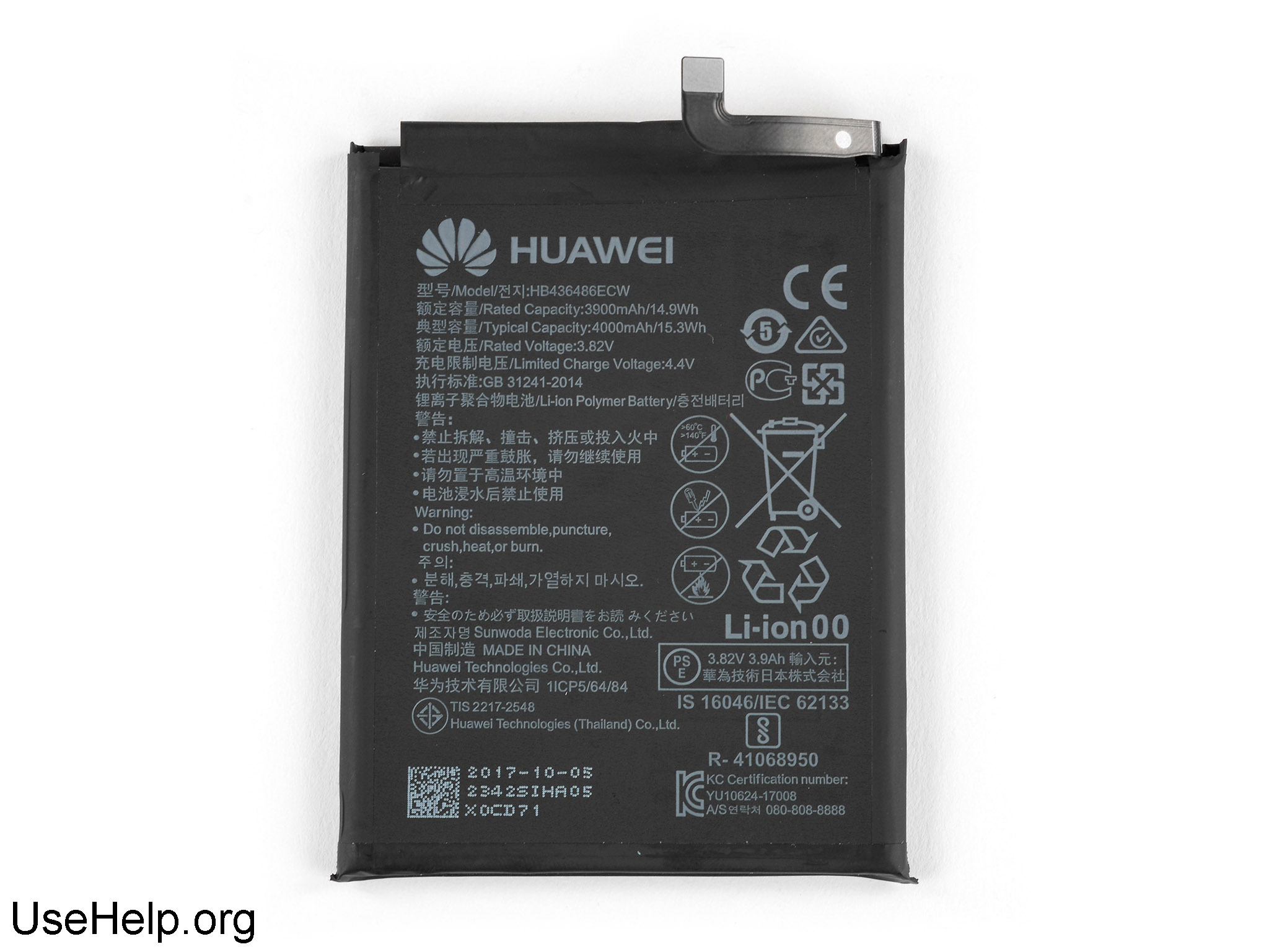 Разобрать Huawei Mate 10 PRO